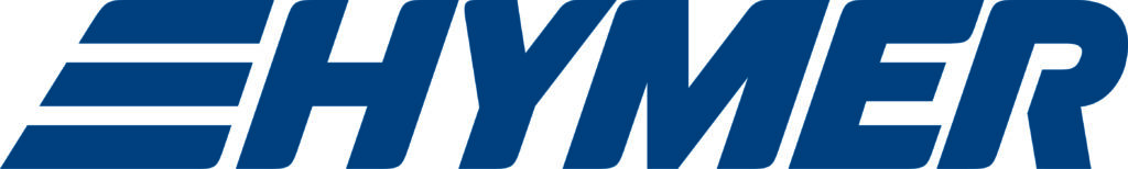 HYMER Logo Clean blau